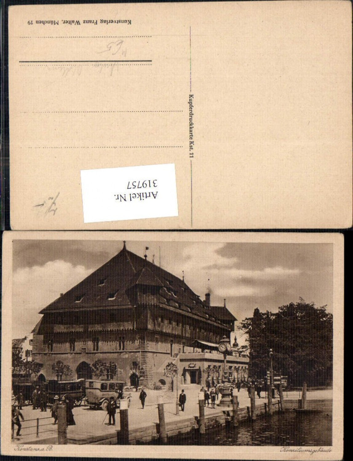 319757, Konstanz Council Building Automobiles Classic Cars