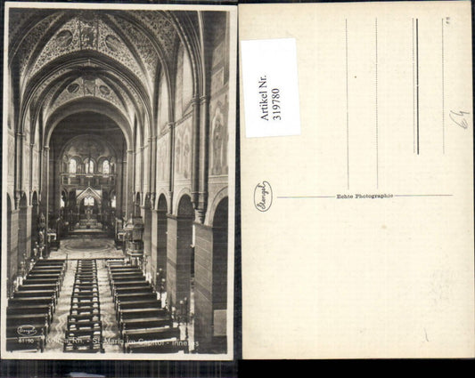 319780,Foto Ak Köln a. Rhein St Maria im Capitol Inneres Kirche