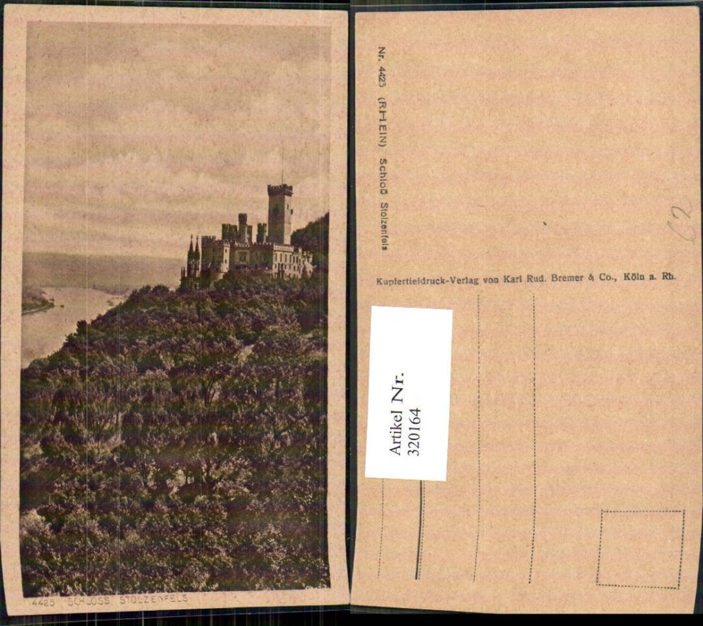 320164,Schloss Stolzenfels a. Rhein