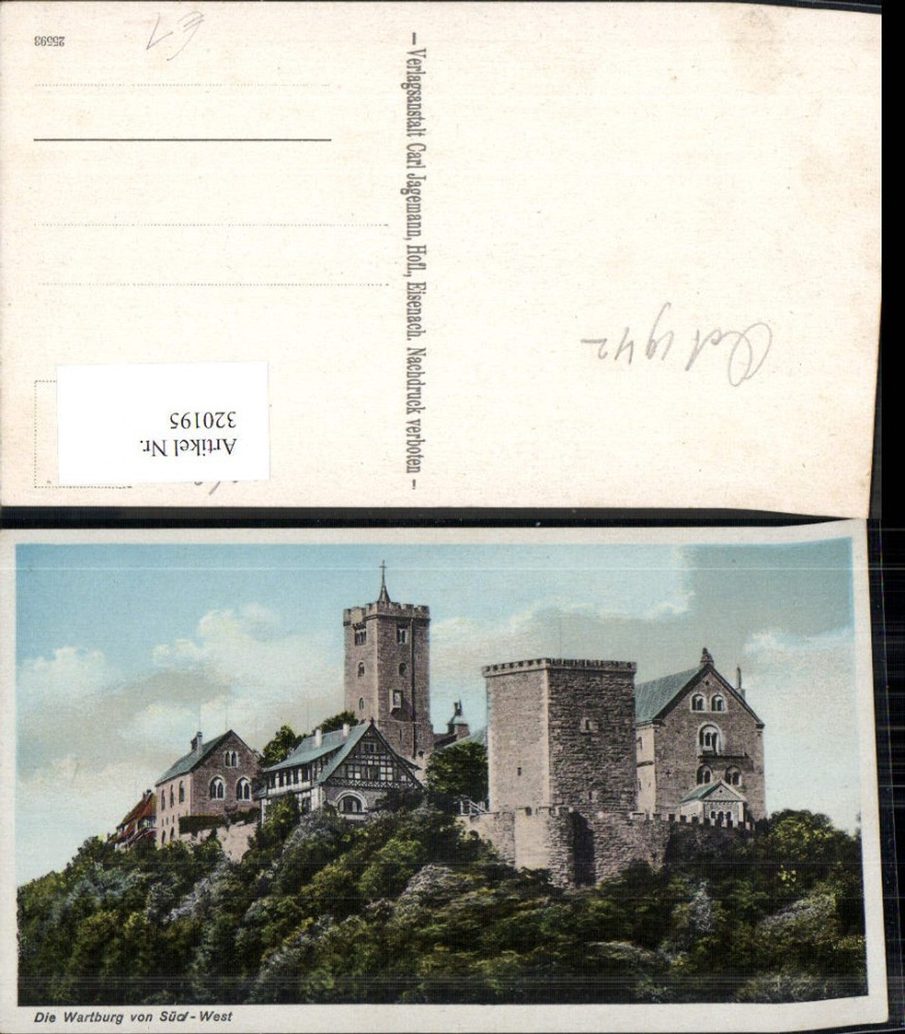 320195,Wartburg v. Süd-West b. Eisenach