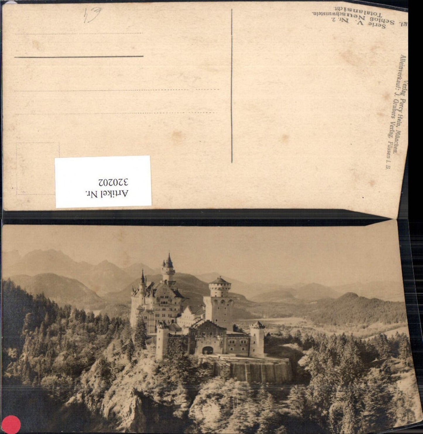 320202,Schloss Neuschwanstein Totalansicht