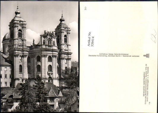 320414,Weingarten Württemberg Kirche d. Benediktinerklosters