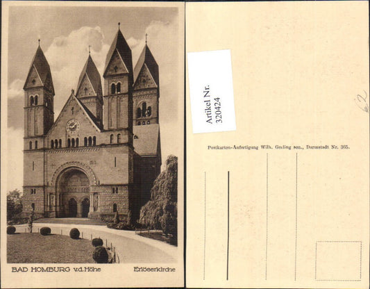 320424,Bad Homburg v. d. Höhe Erlöserkirche Kirche