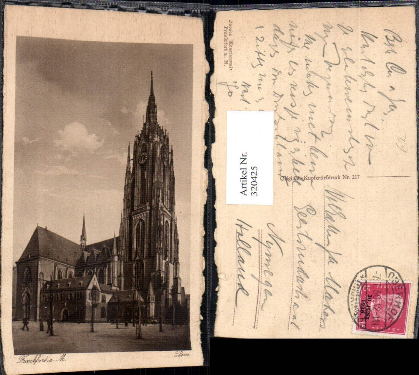 320425,Frankfurt a. Main Dom Kirche
