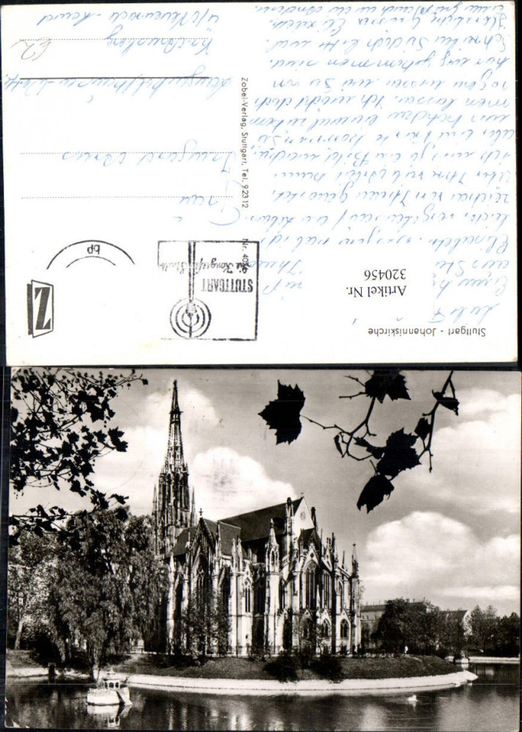 320456,Stuttgart Johanniskirche Kirche