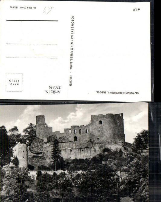 320659,Burgruine Frauenstein i. Erzgebirge Burg Frauenstein i. Sachsen