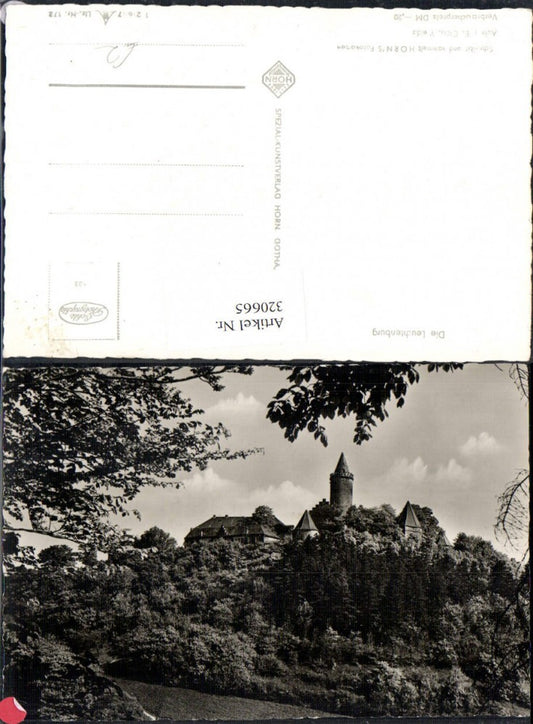 320665,Foto Ak die Leuchtenburg Seitenroda bei Kahla