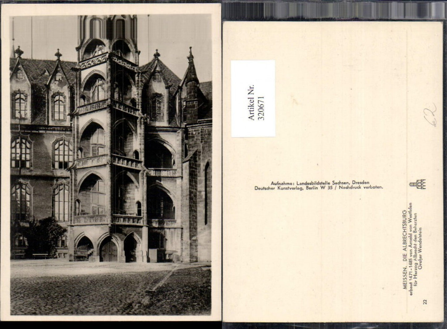 320671,Meißen Meissen Die Albrechtsburg Burg