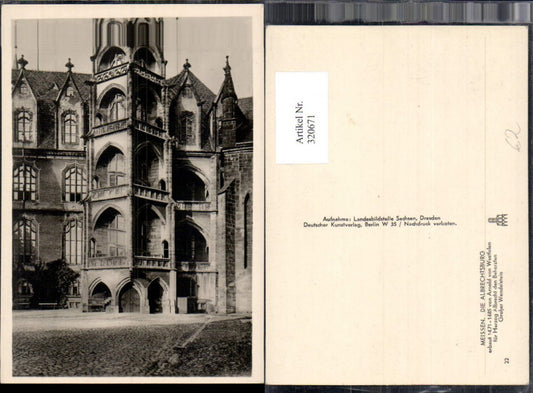 320671,Meißen Meissen Die Albrechtsburg Burg