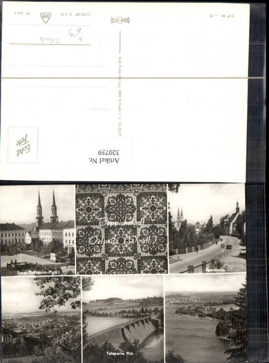 320759,Mehrbild Foto Ak Oelsnitz Vogtland Talsperre Pirk