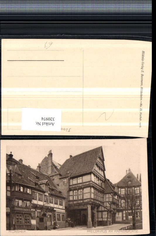 320974,Hildesheim Pfeilerhaus am Andreasplatz