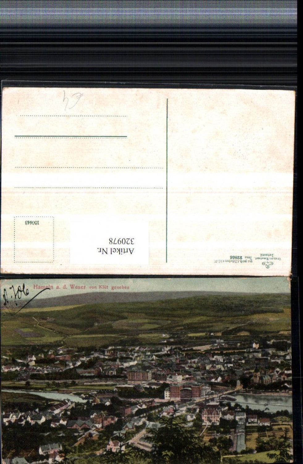 320978,Hameln an d. Weser Totale von Klüt