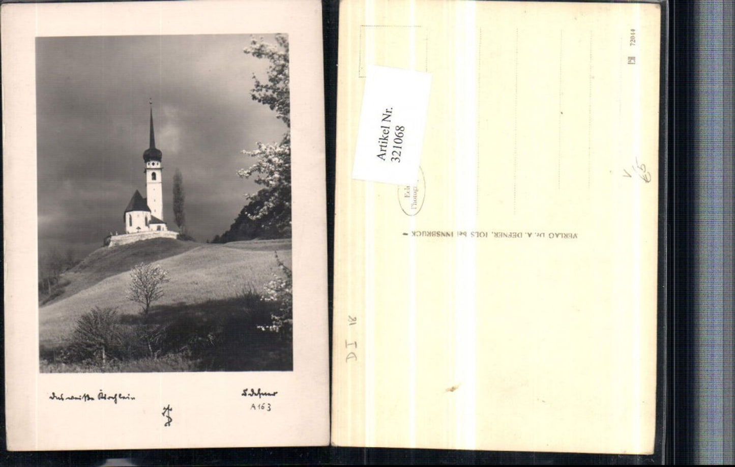 321068,Photographic Art Dr. Defner A163 The White Church