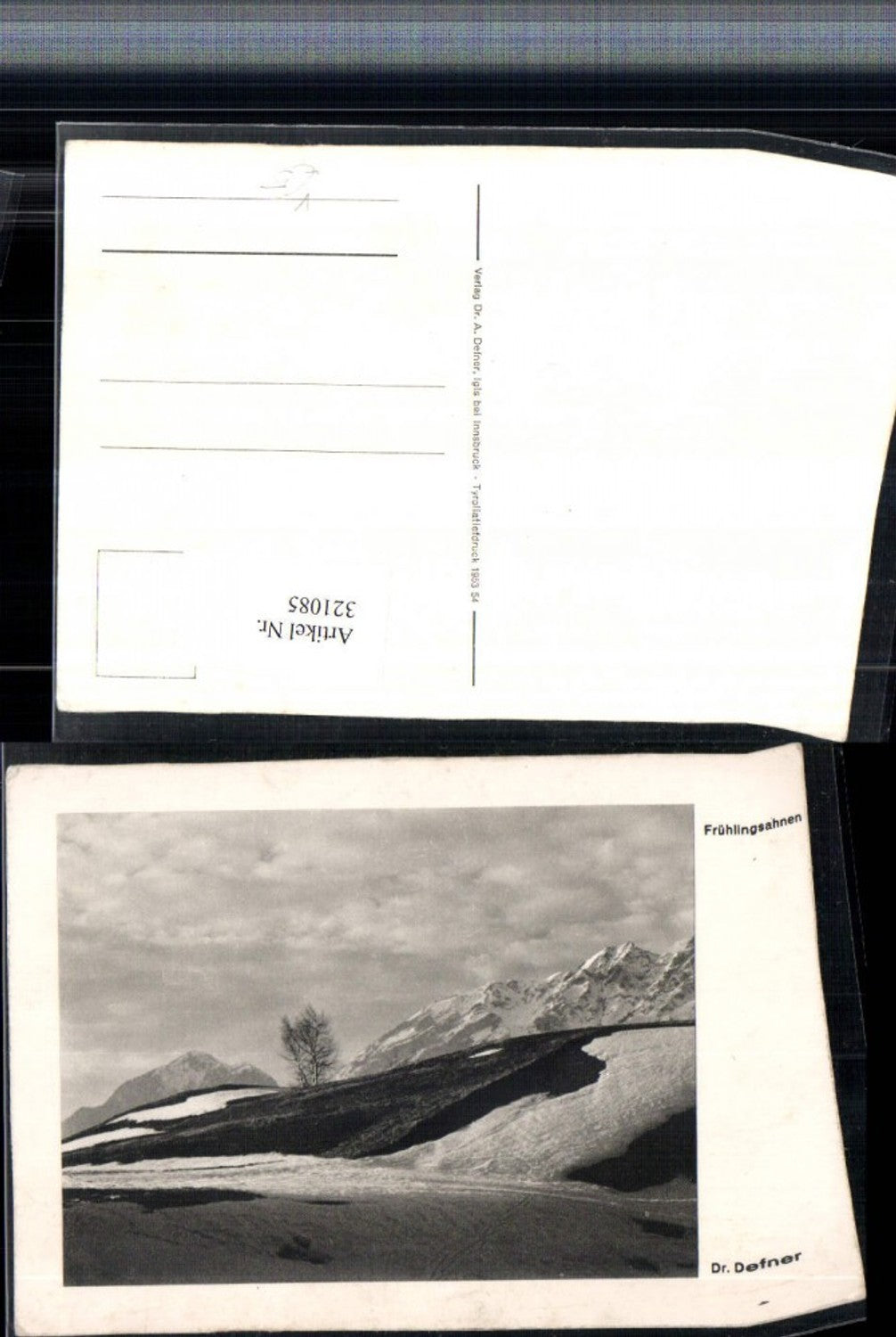 321085,Fotokunst Dr. Defner Frühlingsahnen Landschaft Bergkulisse