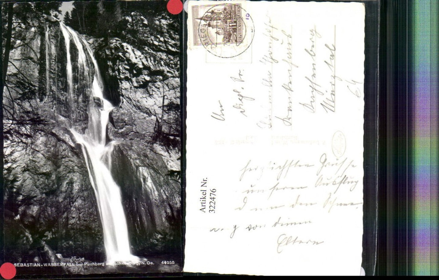 322476,Sebastian-Wasserfall b. Puchberg am Schneeberg