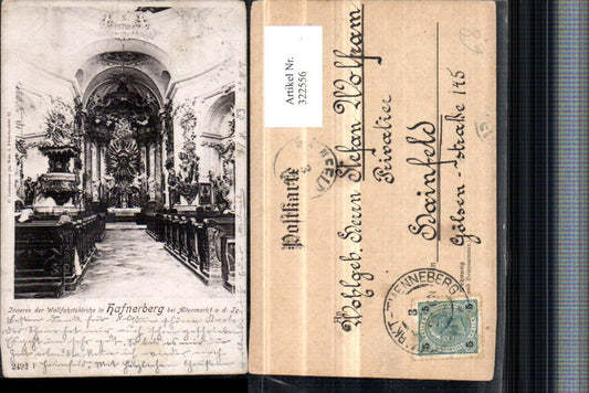 322556,Hafnerberg b. Altenmarkt an d. Triesting Wallfahrtskirche Innenansicht