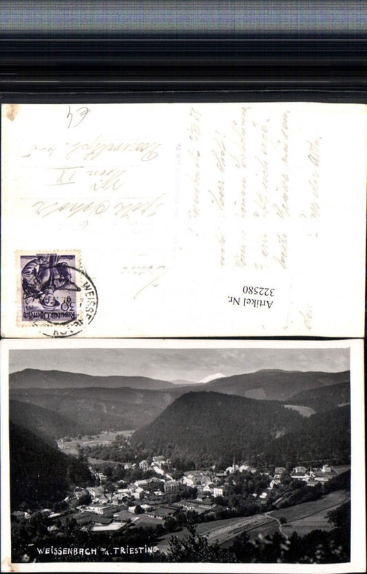322580,Weißenbach an d. Triesting Totale Bergkulisse