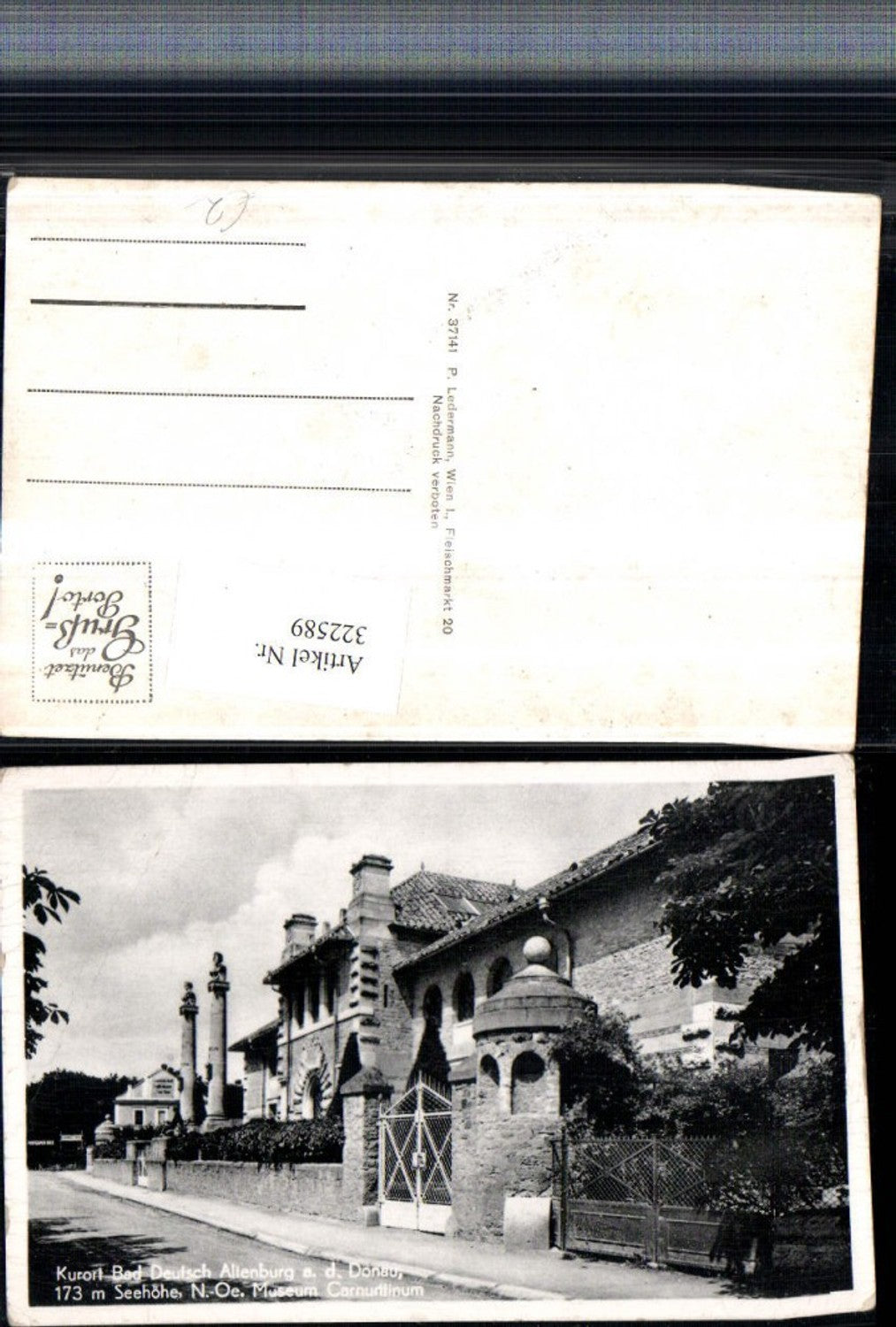 322589,Bad Deutsch Altenburg an d. Donau Museum Carnuntium