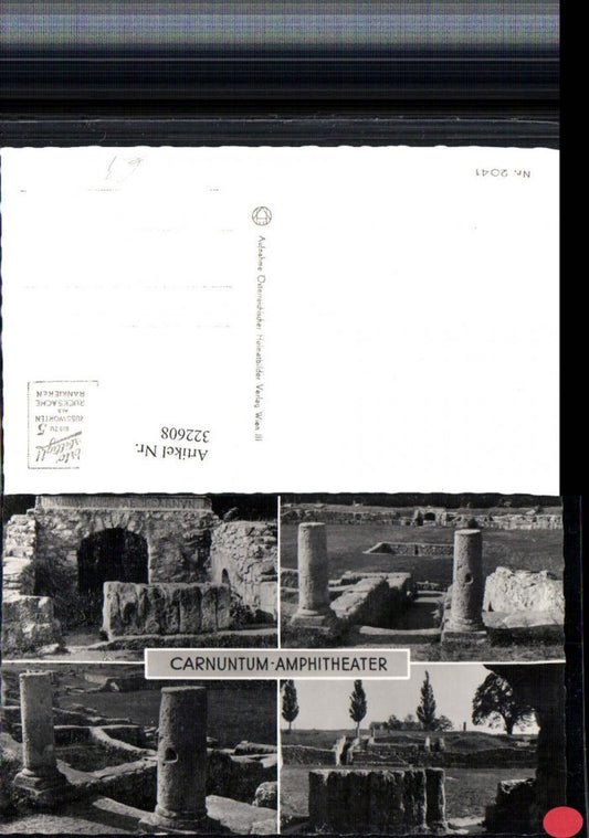322608,Deutsch-Altenburg Carnuntum Amphitheater Mehrbildkarte