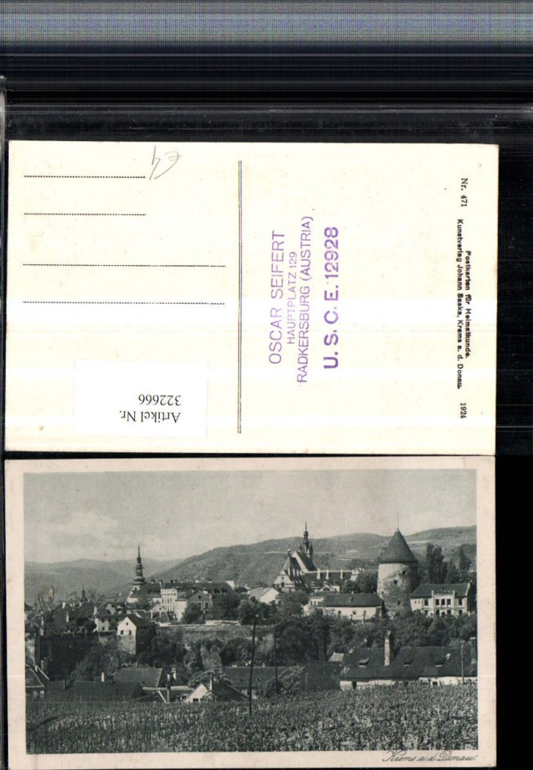 322666,Krems an d. Donau Teilansicht