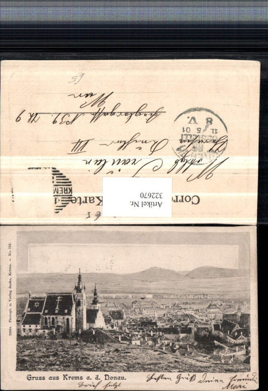 322670,Gruß aus Krems an d. Donau Totale Kirchen