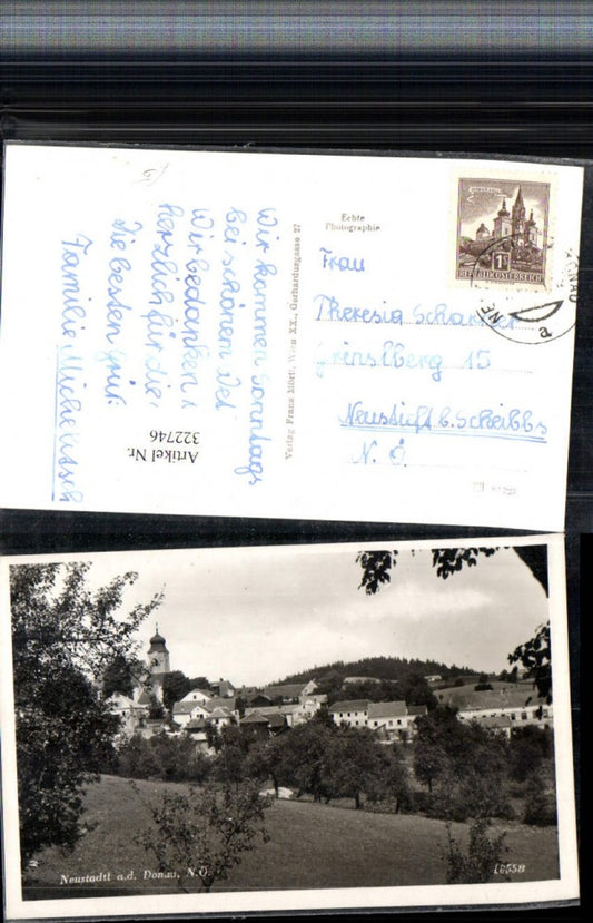 322746,Neustadtl an d. Donau Teilansicht