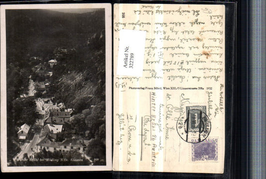 322789,Vorder Brühl b. Mödling Klausen Totale