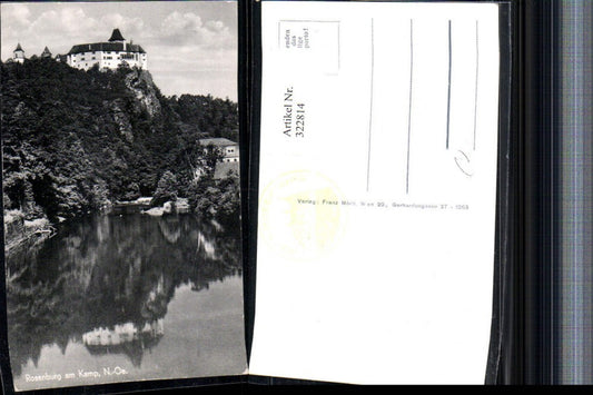 322814,Rosenburg am Kamp Schloss