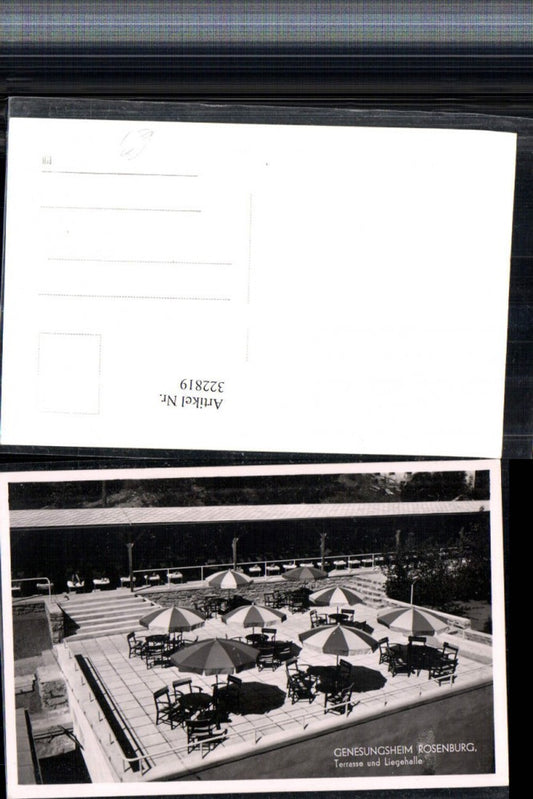 322819,Genesungsheim Rosenburg Terrasse u. Liegehalle