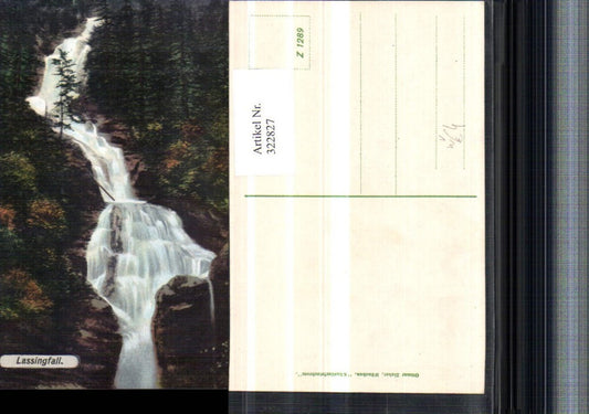 322827,Lassingfall Wasserfall b. Mitterbach pub Ottmar Zieher 1289
