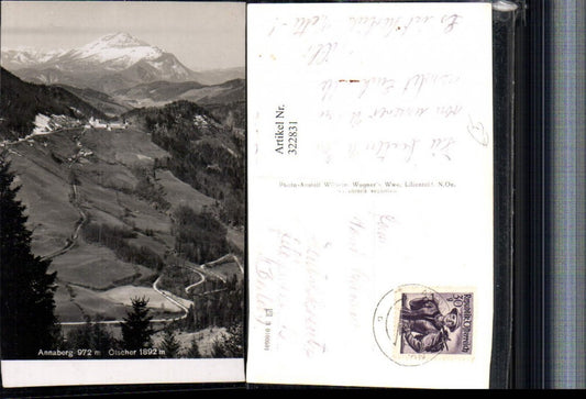 322831,Annaberg Totale m. Ötscher Bergkulisse