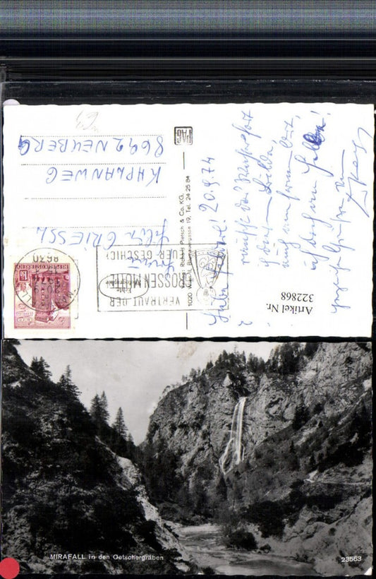 322868,Mirafall Wasserfall in den Ötschergräben b. Mitterbach