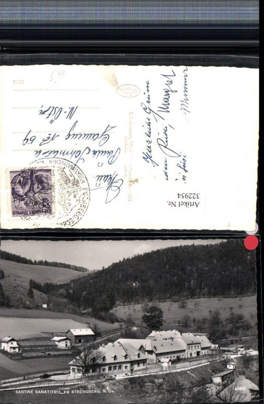 322954,Kantine Sanatorium Strengberg b. Puchberg