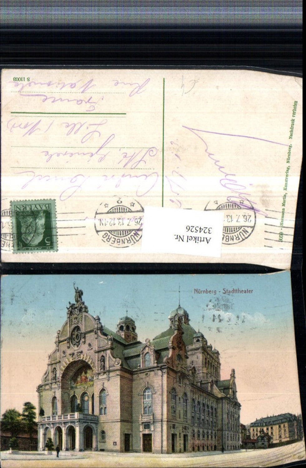 324526, Nuremberg City Theatre Building