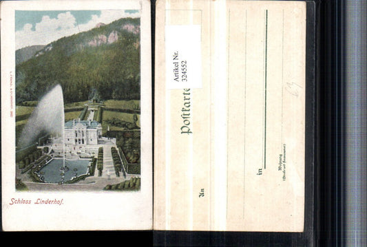 324552,Schloss Linderhof b. Ettal