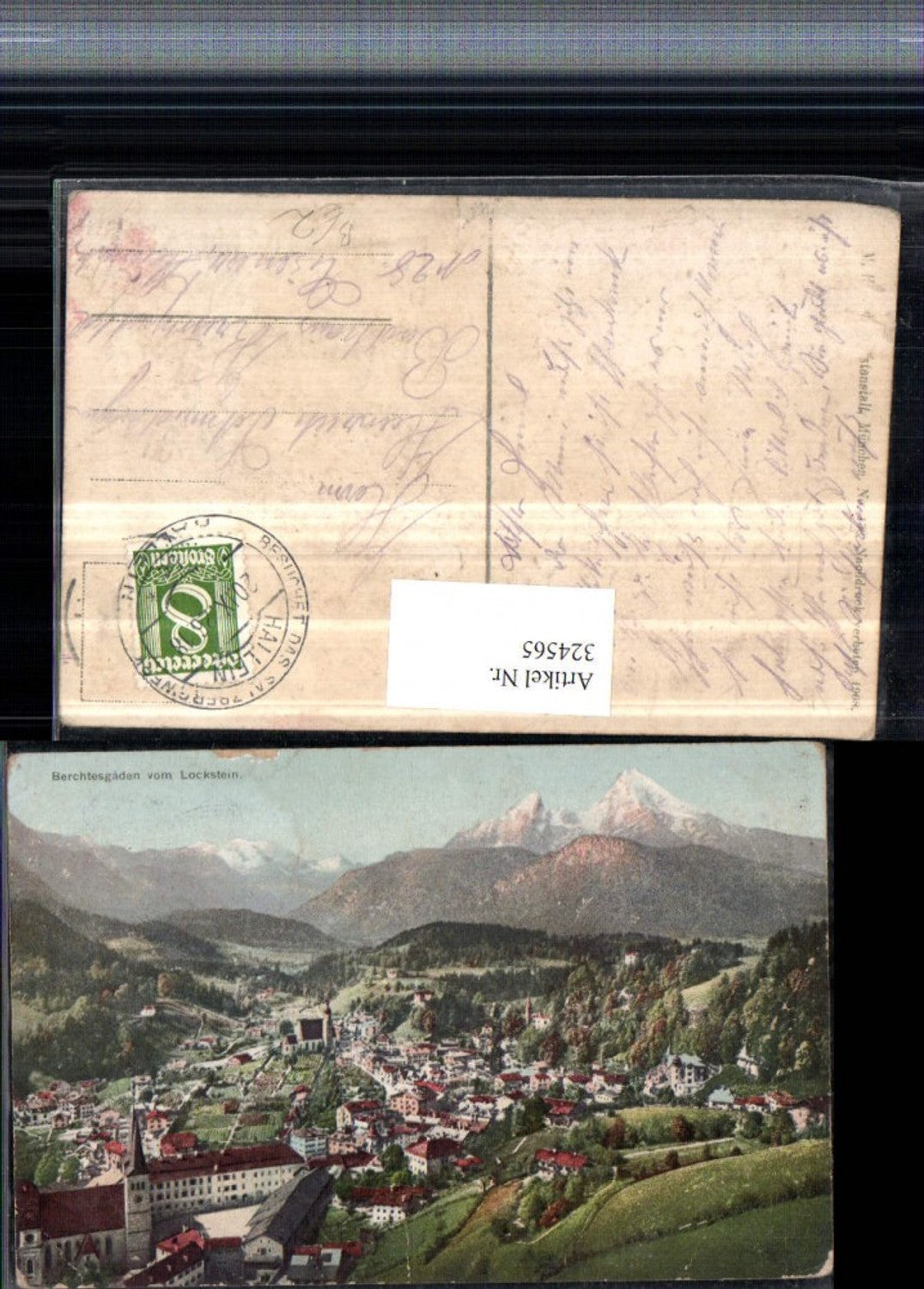 324565,Berchtesgaden Totale vom Lockstein Bergkulisse