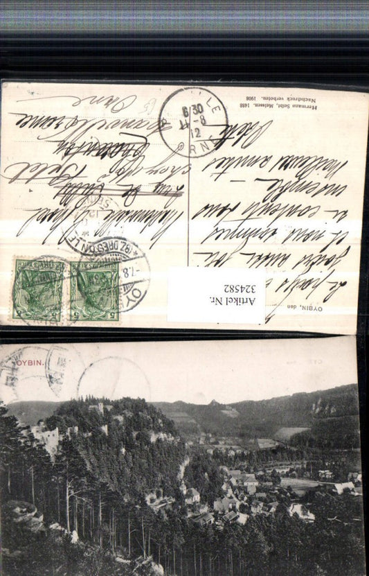 324582,Oybin Totale m. Burg