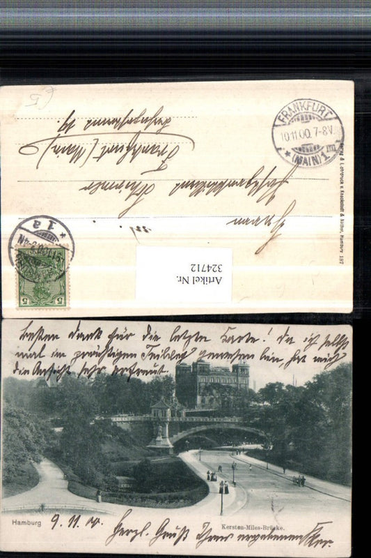 324712,Hamburg Kersten-Miles-Brücke Brücke Gebäude