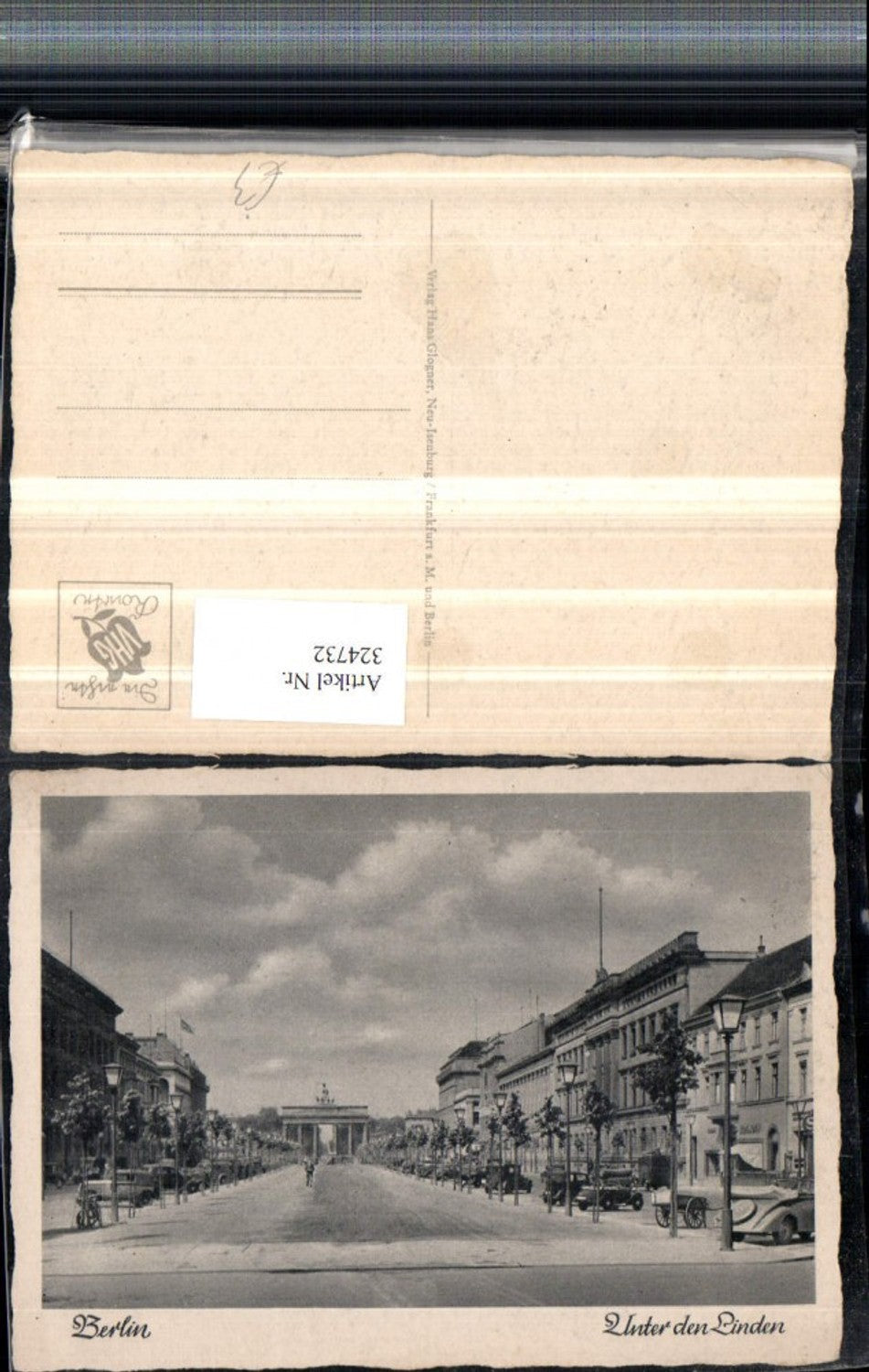 324732,Berlin Unter den Linden Straßenansicht Automobile