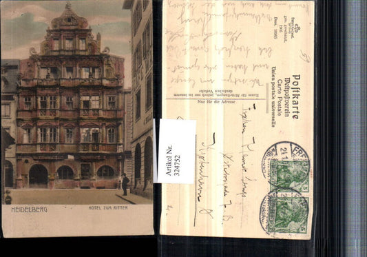 324752, Heidelberg Hotel zum Ritter