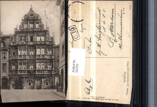 324753, Heidelberg Hotel and Restaurant zum Ritter