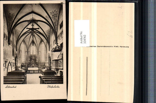 324762, Baden-Baden Lichtenthal Monastery Church Interior view