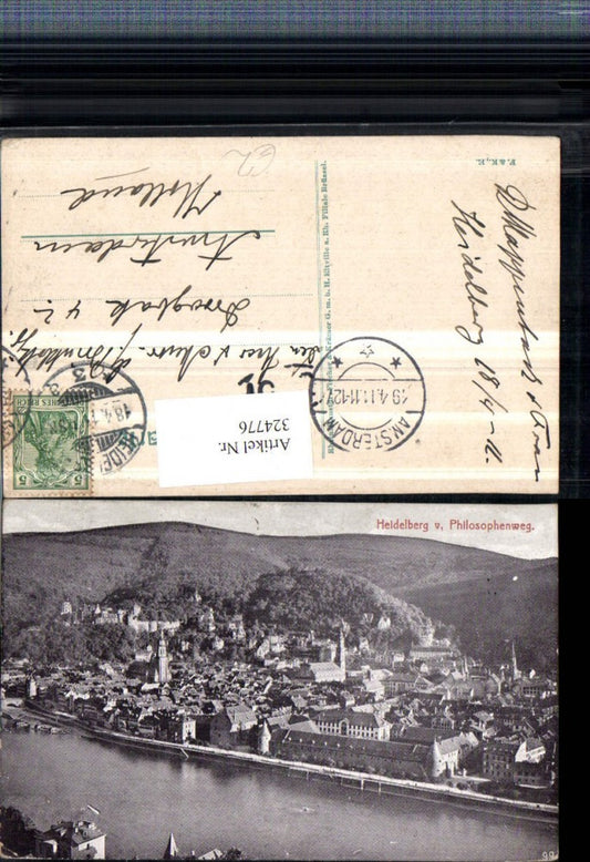 324776, Heidelberg, view from Philosophenweg