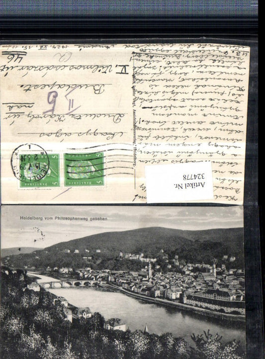 324778, Heidelberg, view from Philosophenweg
