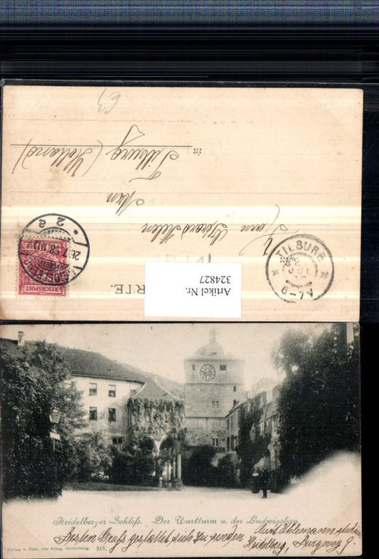 324827, Heidelberg Castle Watchtower and the Ludwigsbau