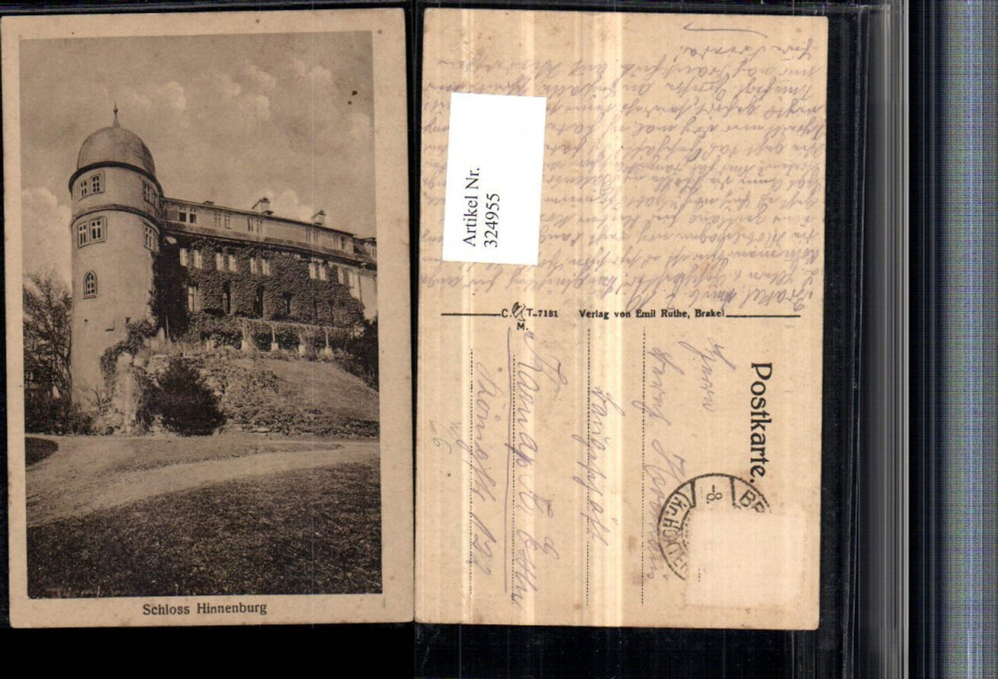 324955,Schloss Hinnenburg b. Brakel