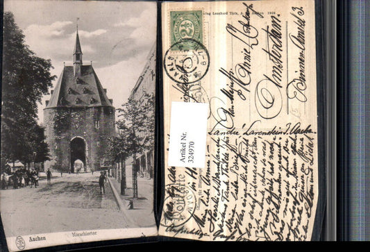 324970,Aachen Marschiertor Tor Straßenansicht