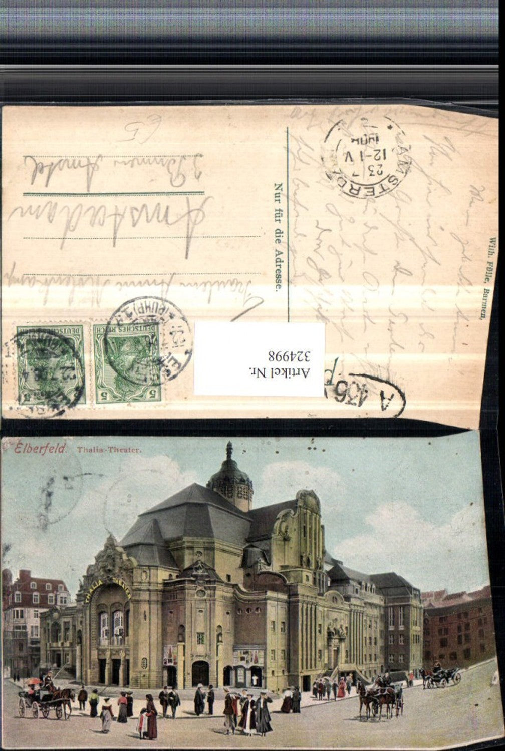 324998,Wuppertal Elberfeld Thalia-Theater Gebäude