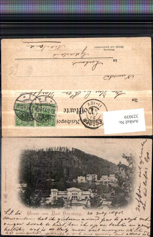 325039,Gruß aus Bad Harzburg Kurhaus