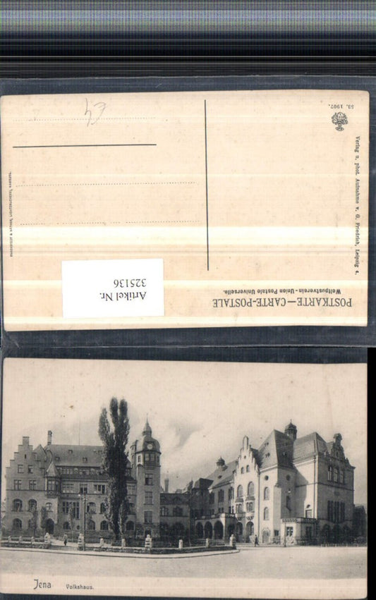 325136, Jena Volkshaus building